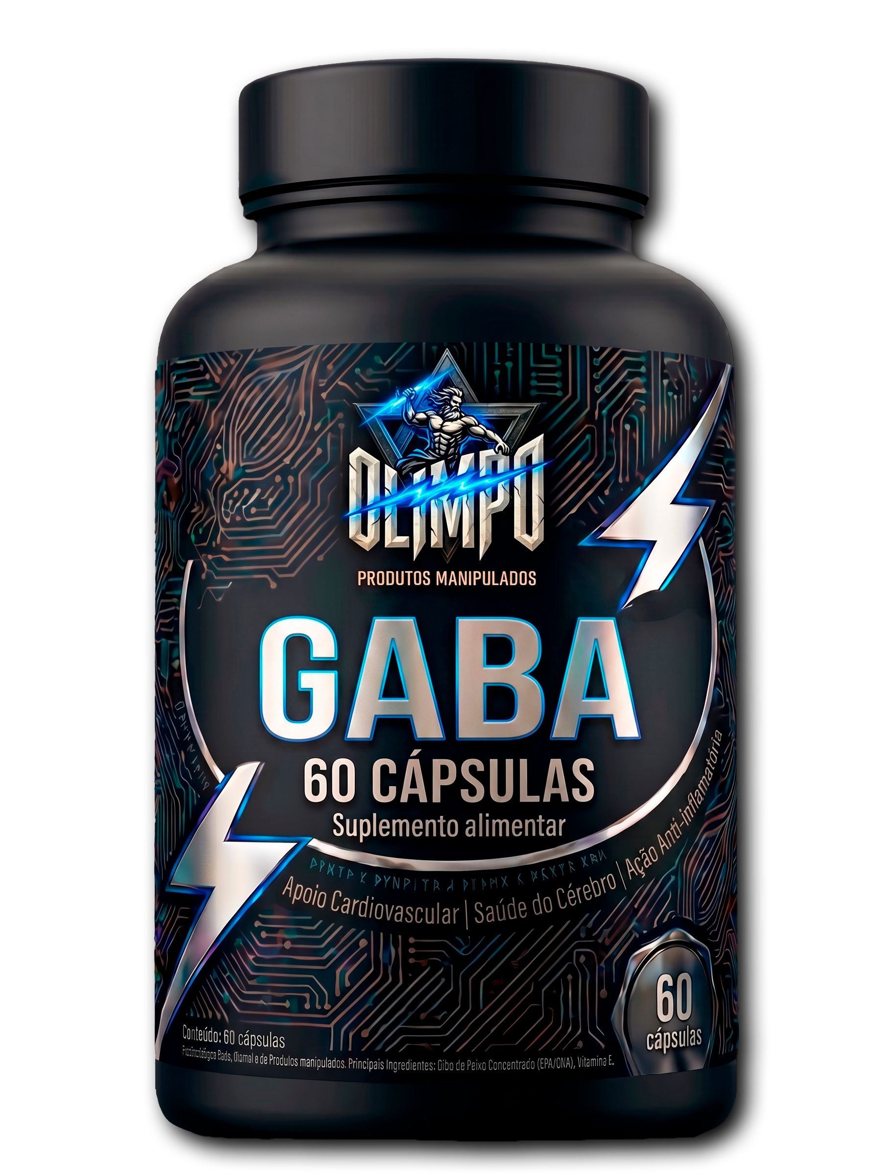 GABA 500mg (60 cápsulas)